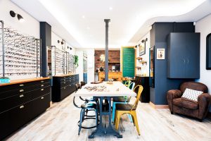 architecture interieur magasin opticien projet mirage paris